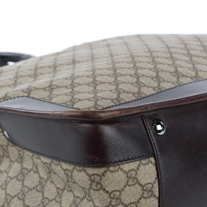 Gucci GG Plus Monogram Large Vertical Tote Dark Brown 12 of 14