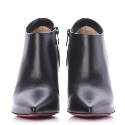 Christian Louboutin Calfskin Gorgona 85 Ankle Boots 38.5 Black 2 of 9