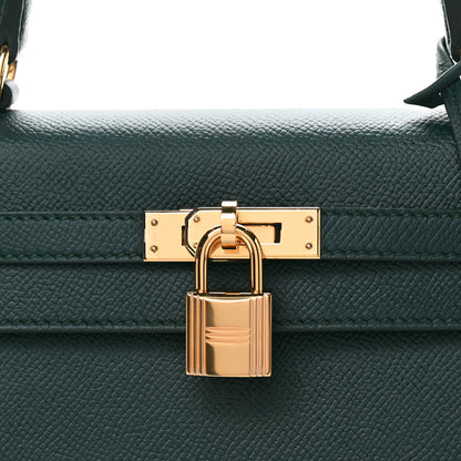 Hermes Epsom Kelly Sellier 25 Vert Cypress 8 of 11