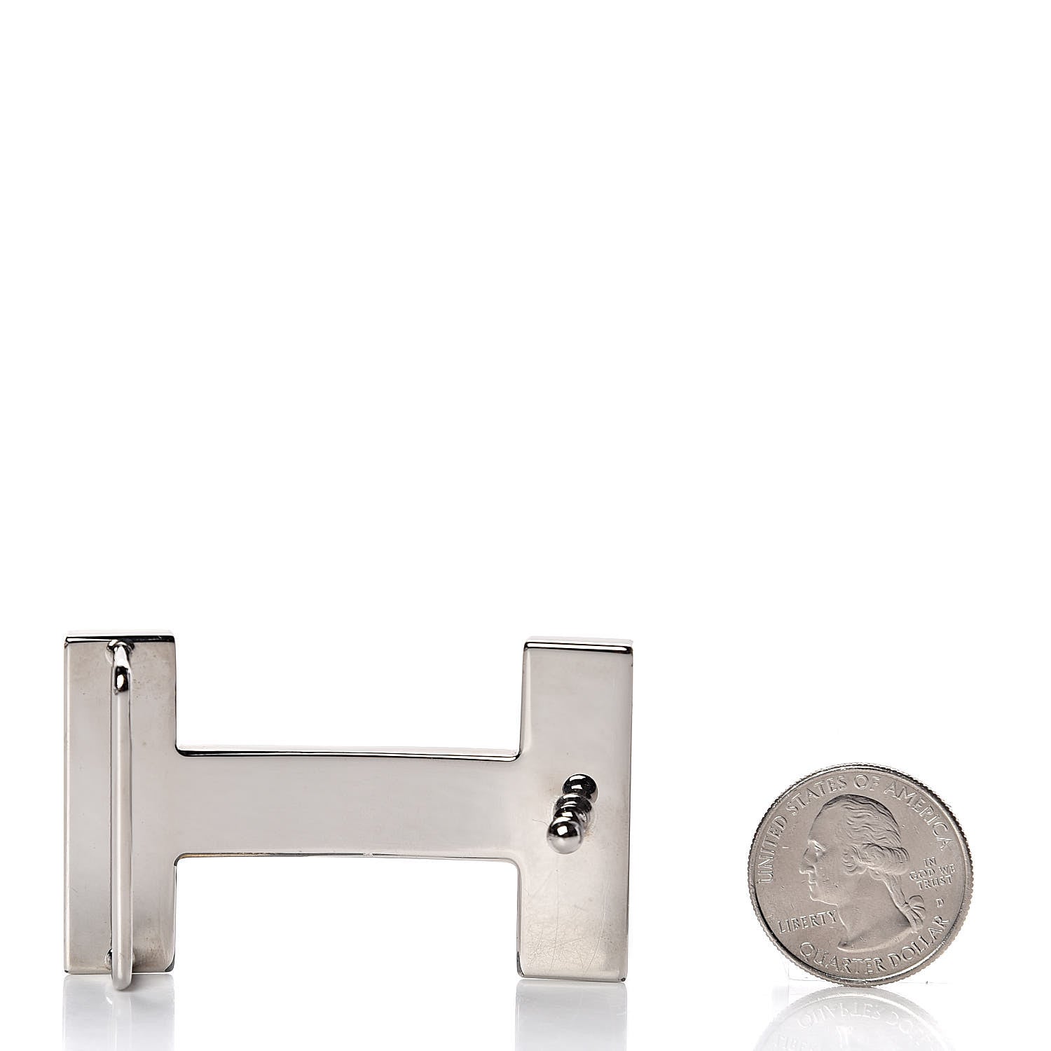 Hermes Enamel Quizz H Belt Buckle Orange 2 of 2