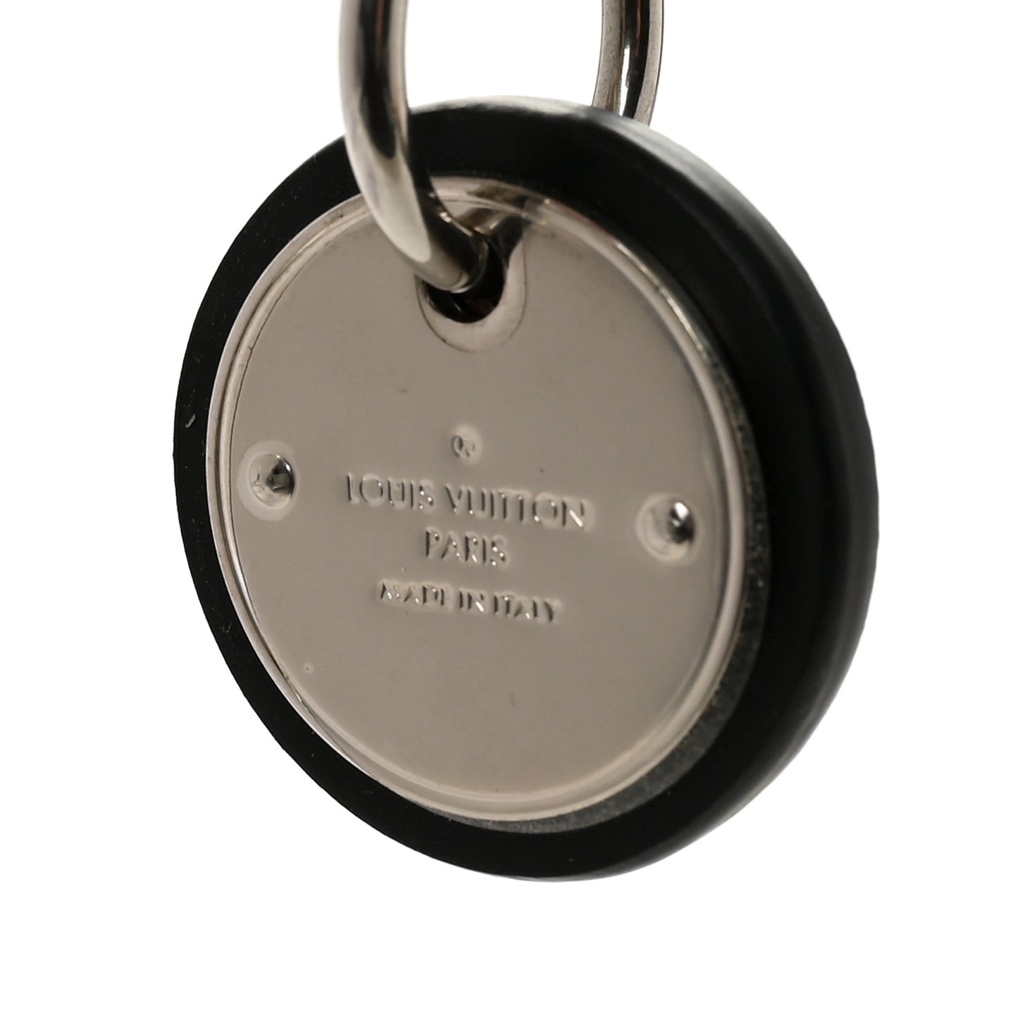 Palladium Damier Graphite Rope Bag Charm Key Holder