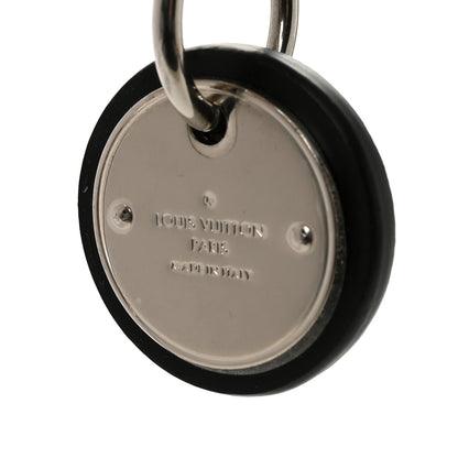 Louis Vuitton Palladium Damier Graphite Rope Bag Charm Key Holder 3 of 3