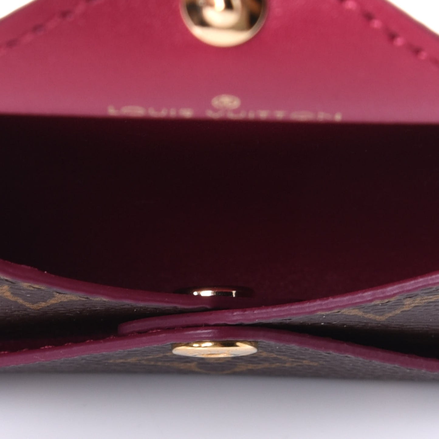 Monogram Small Kirigami Pochette Insert Fuchsia