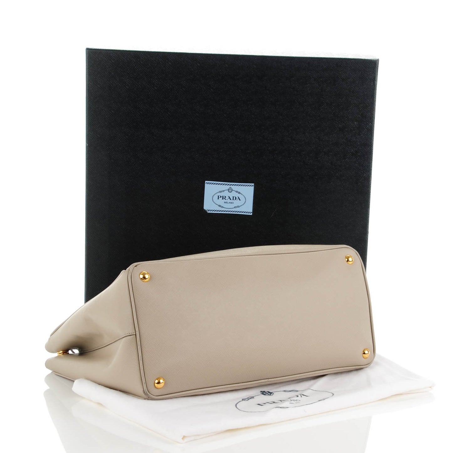 Saffiano Lux Large Tote Pomice