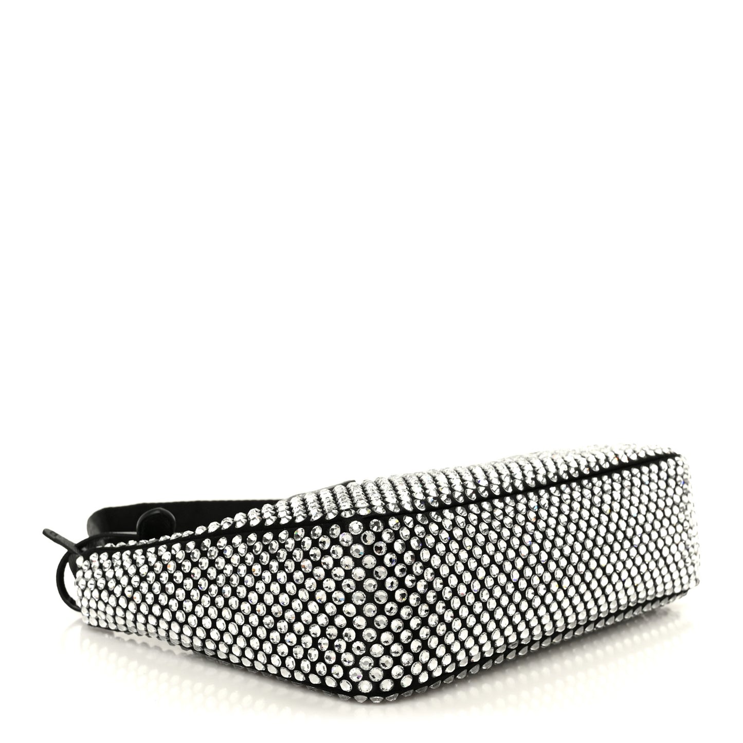 Satin Crystal Mini Re-Edition 2000 Bag Cristal