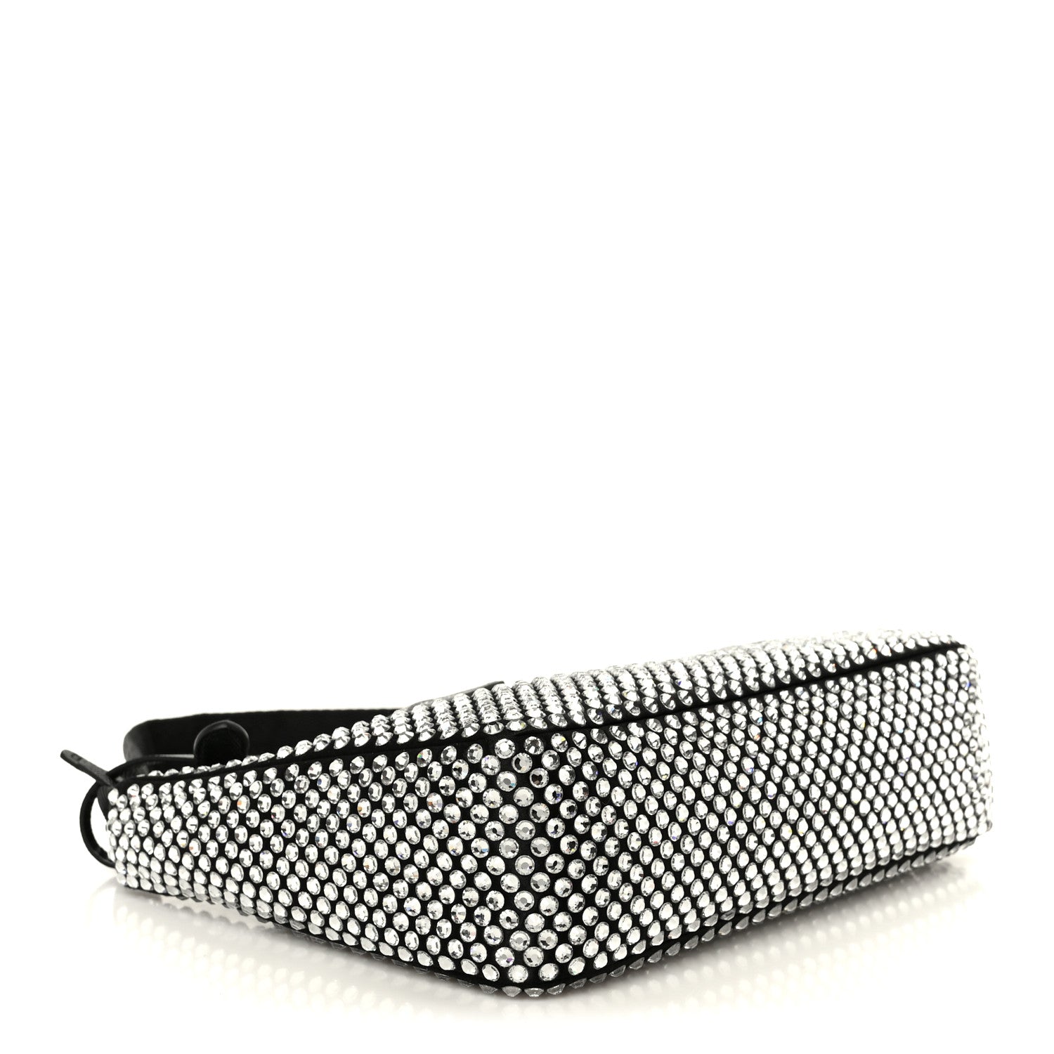 Prada Satin Crystal Mini Re-Edition 2000 Bag Cristal 4 of 11