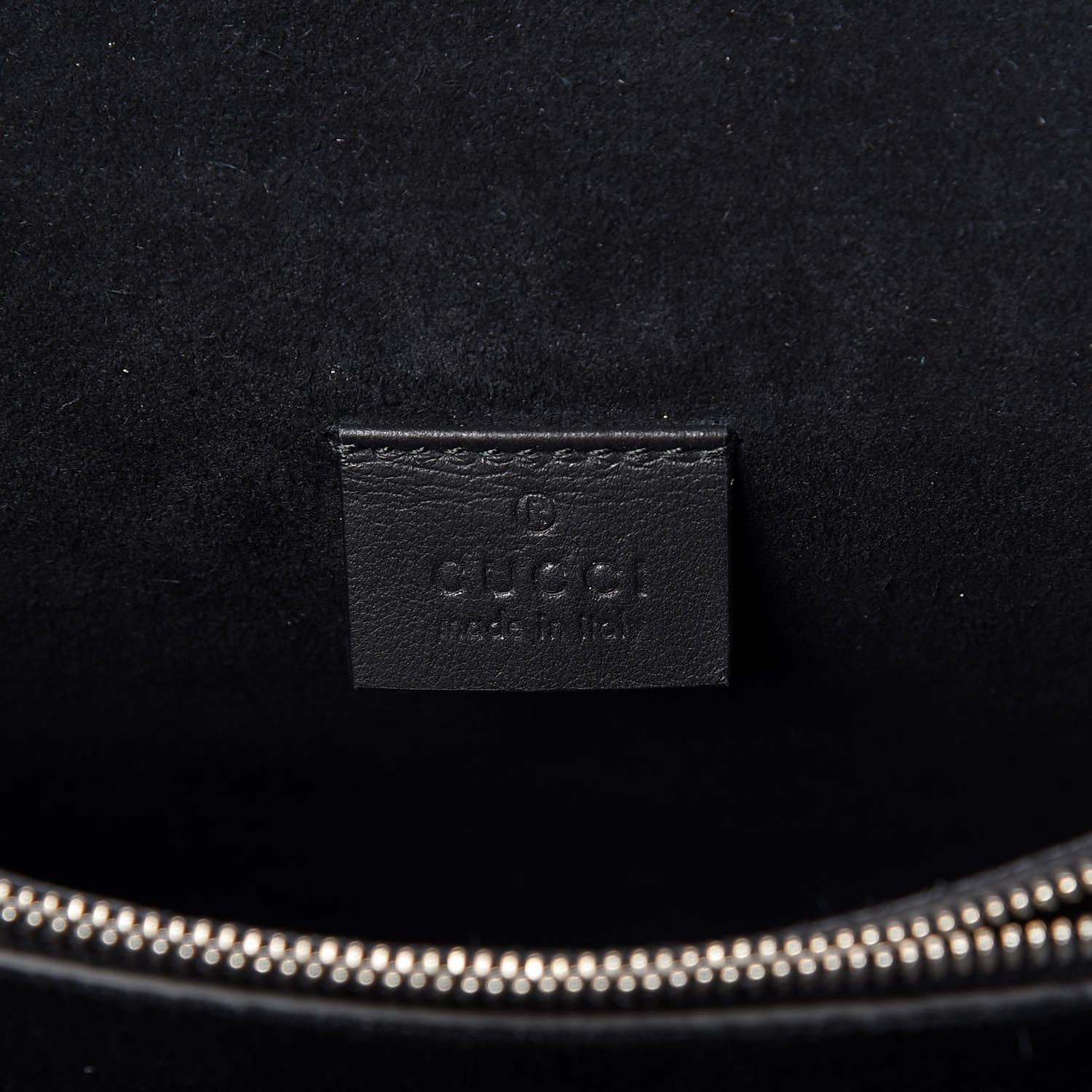 Gucci GG Supreme Monogram Medium Dionysus Shoulder Bag Black 6 of 9