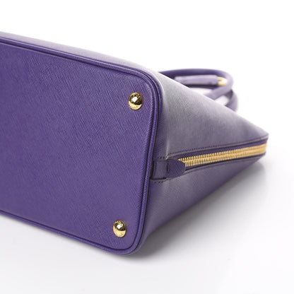 Prada Saffiano Lux Large Promenade Tote Viola 8 of 8