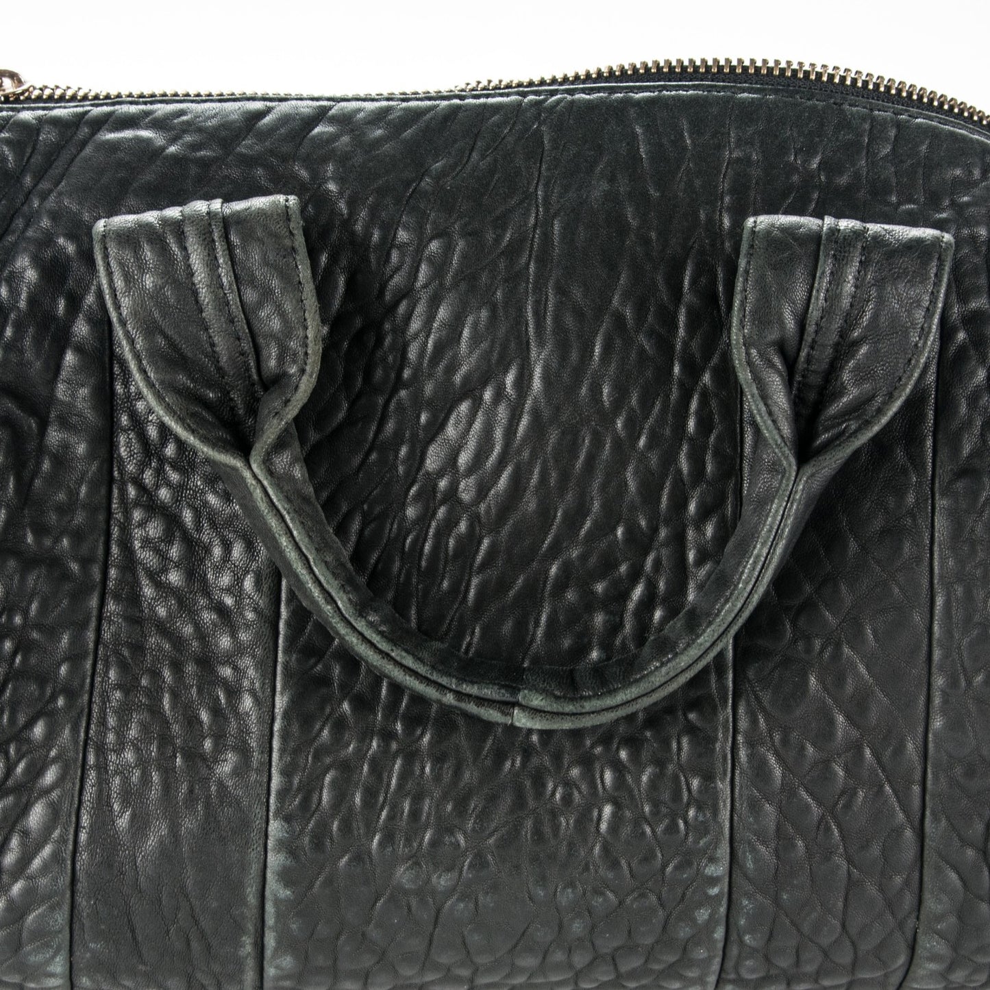 Pebbled Lambskin Rocco Black