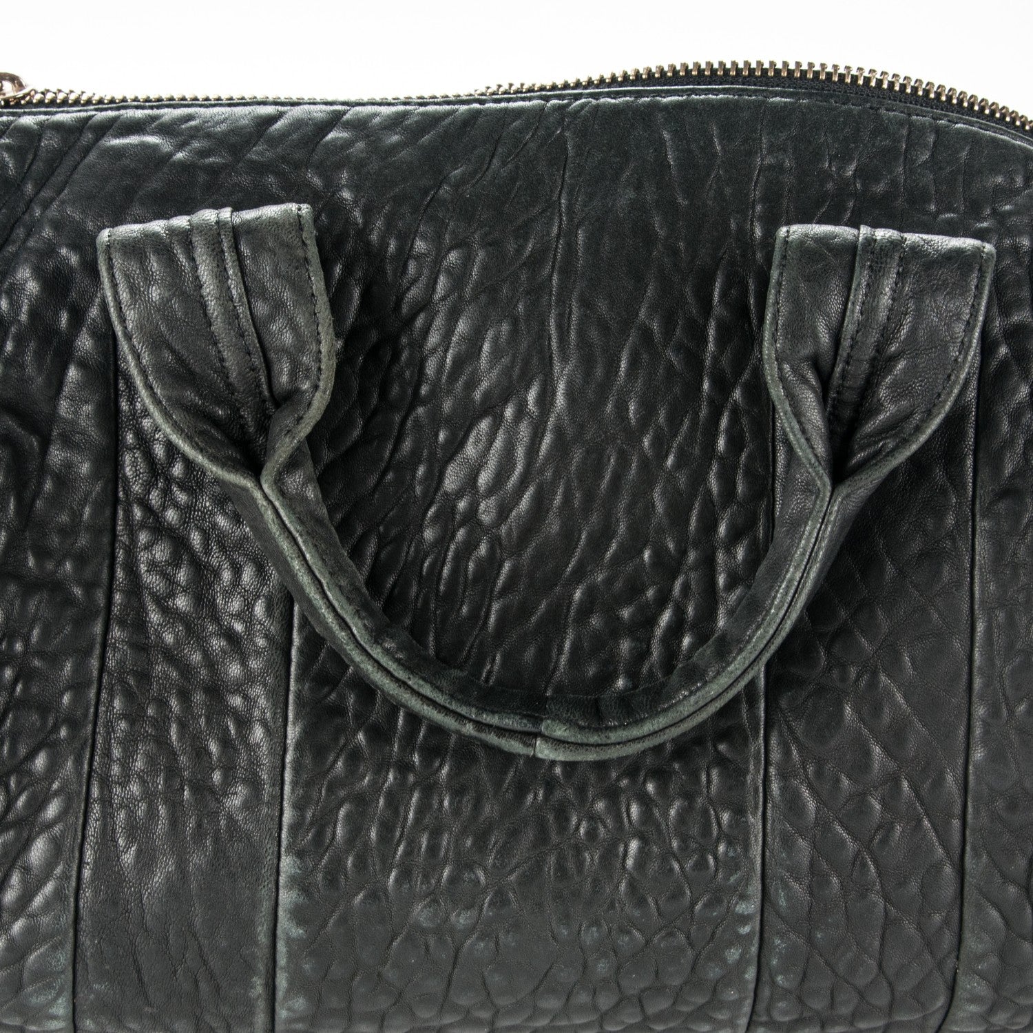 Alexander Wang Pebbled Lambskin Rocco Black 10 of 10