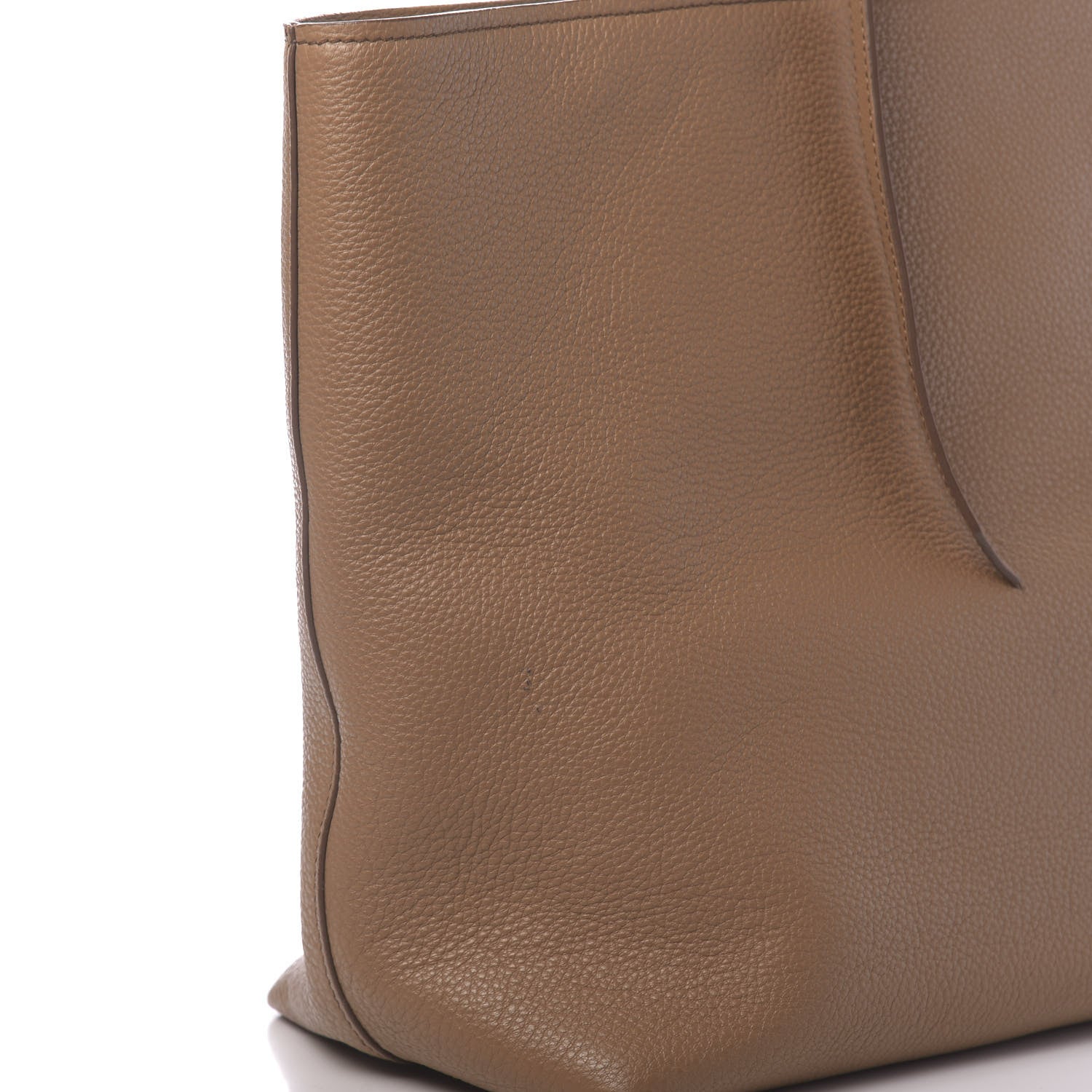 Prada Vitello Daino Pocket Shopping Tote Caramel 9 of 11