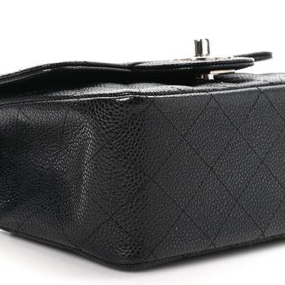 Chanel Caviar Quilted Mini Square Flap Black 9 of 10