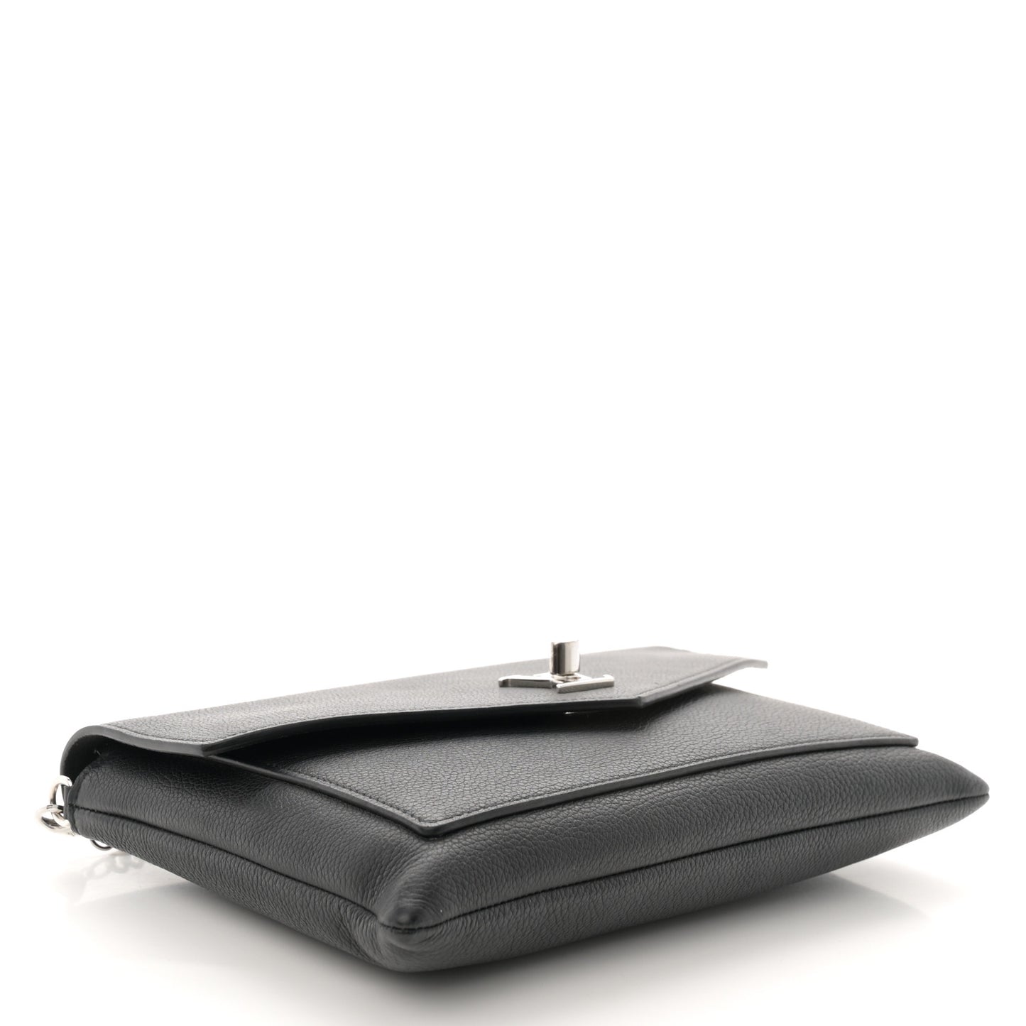 Soft Calfskin My Lockme Pochette Black