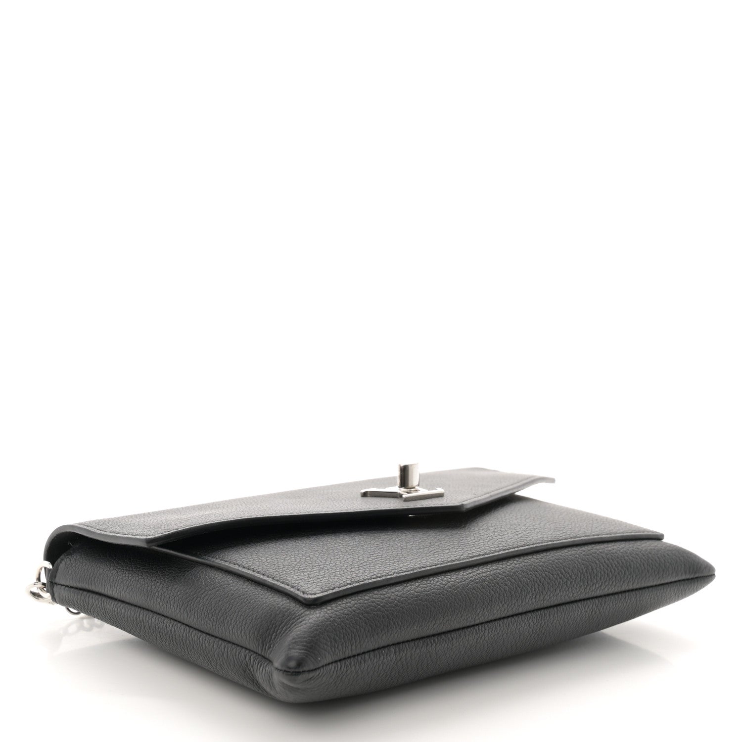 Louis Vuitton Soft Calfskin My Lockme Pochette Black 4 of 11