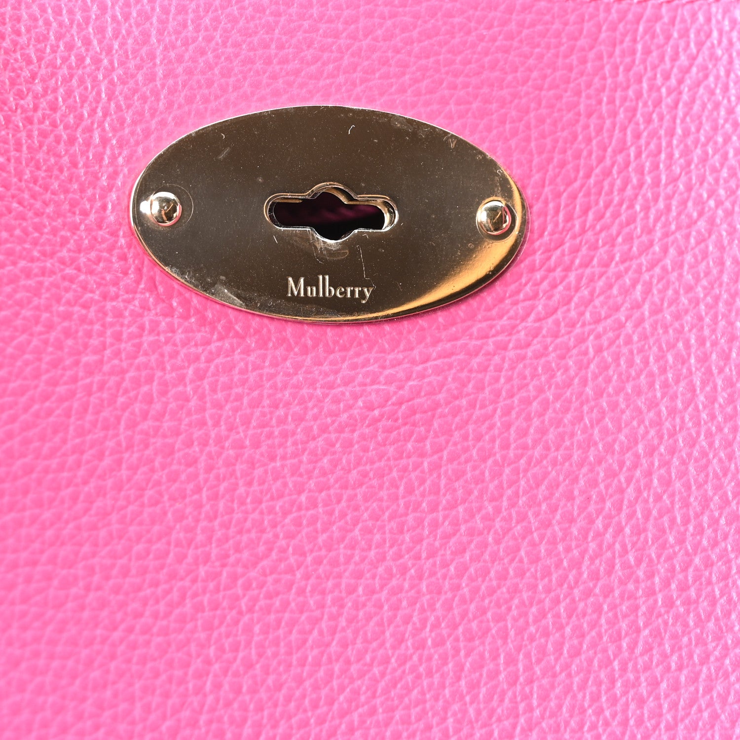 Mulberry Small Classic Grain Bayswater Tote Pink 7 of 11