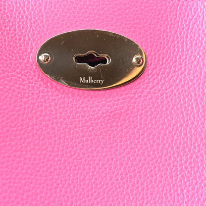Mulberry Small Classic Grain Bayswater Tote Pink 7 of 11