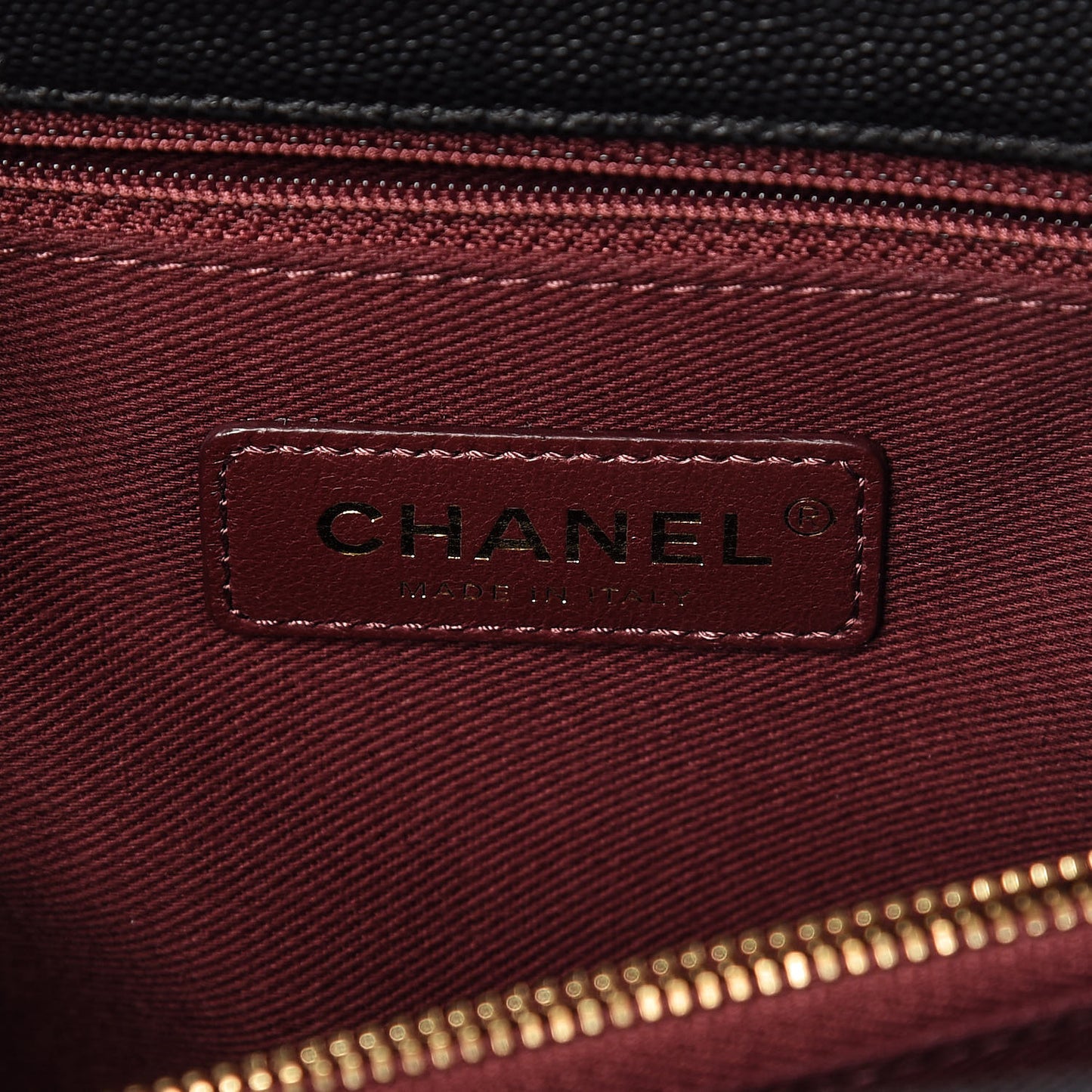 Caviar Quilted Medium Coco Handle Flap Black