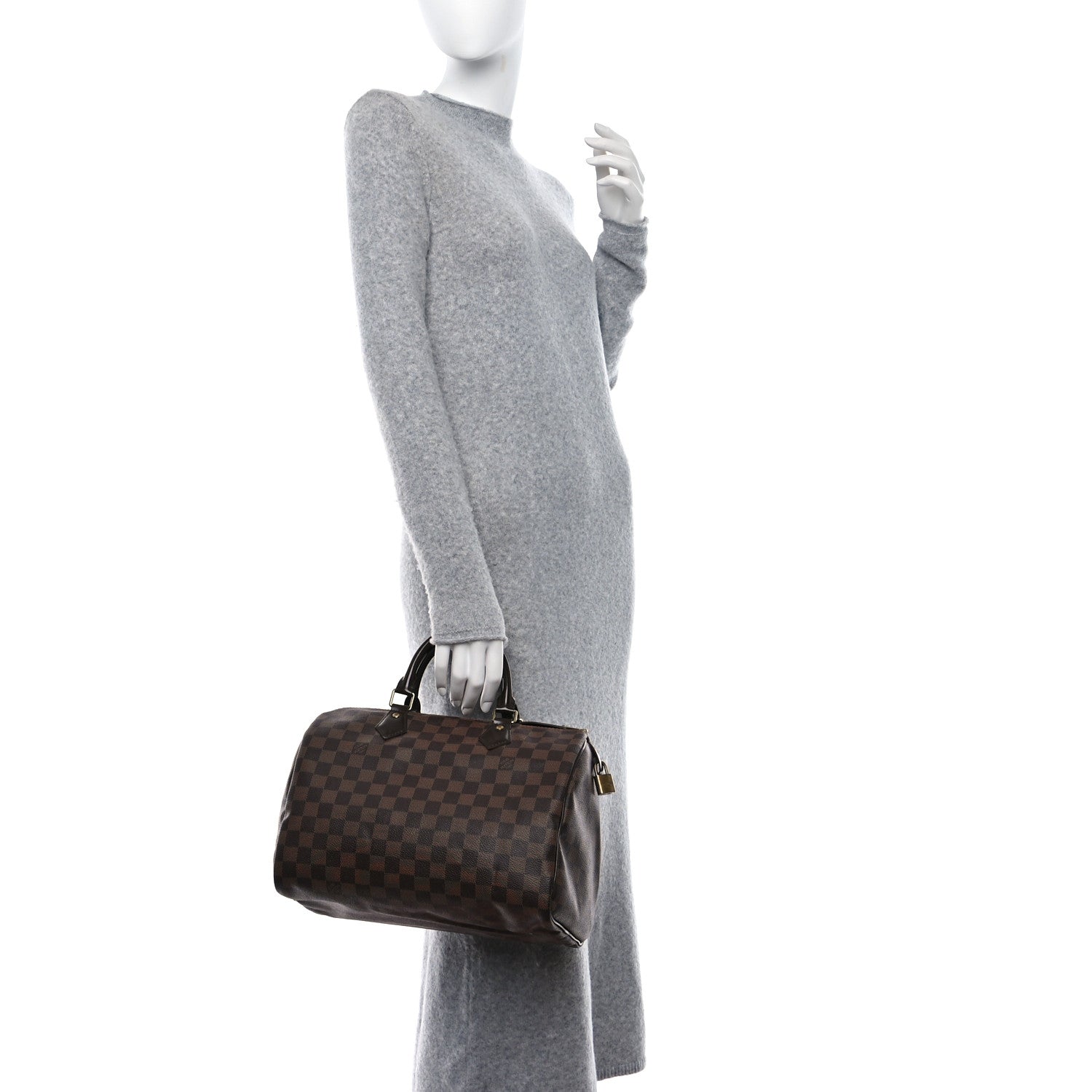 Louis Vuitton Damier Ebene Speedy 30 2 of 16
