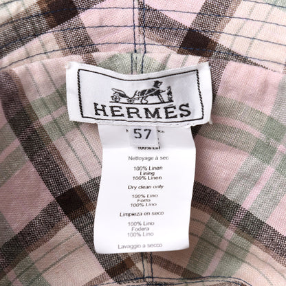 Hermes Denim Bucket Hat 57 5 of 6