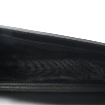 Gucci Calfskin Matelasse Monochrome Small GG Marmont Shoulder Bag Black 4 of 9