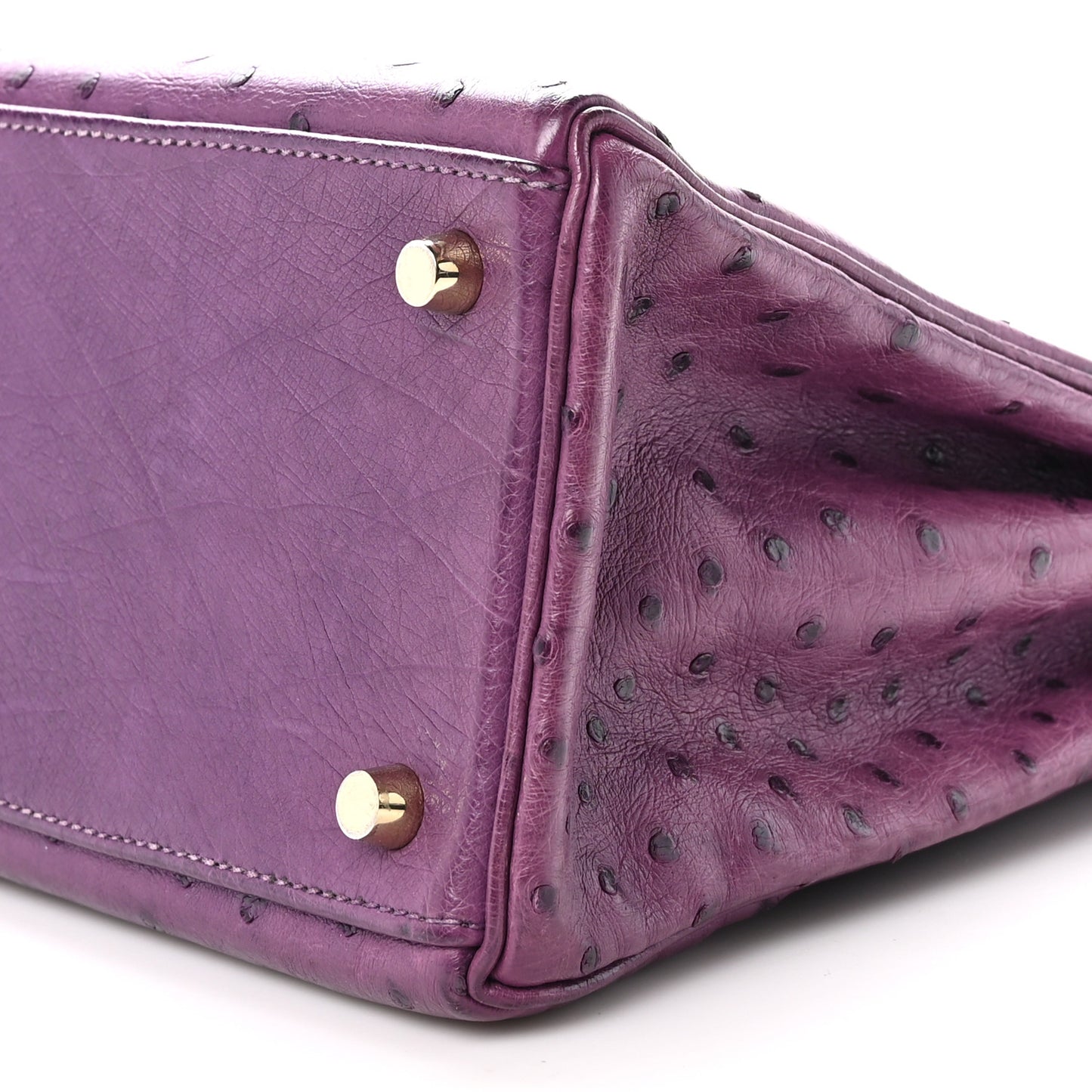 Ostrich Kelly Retourne 32 Violine