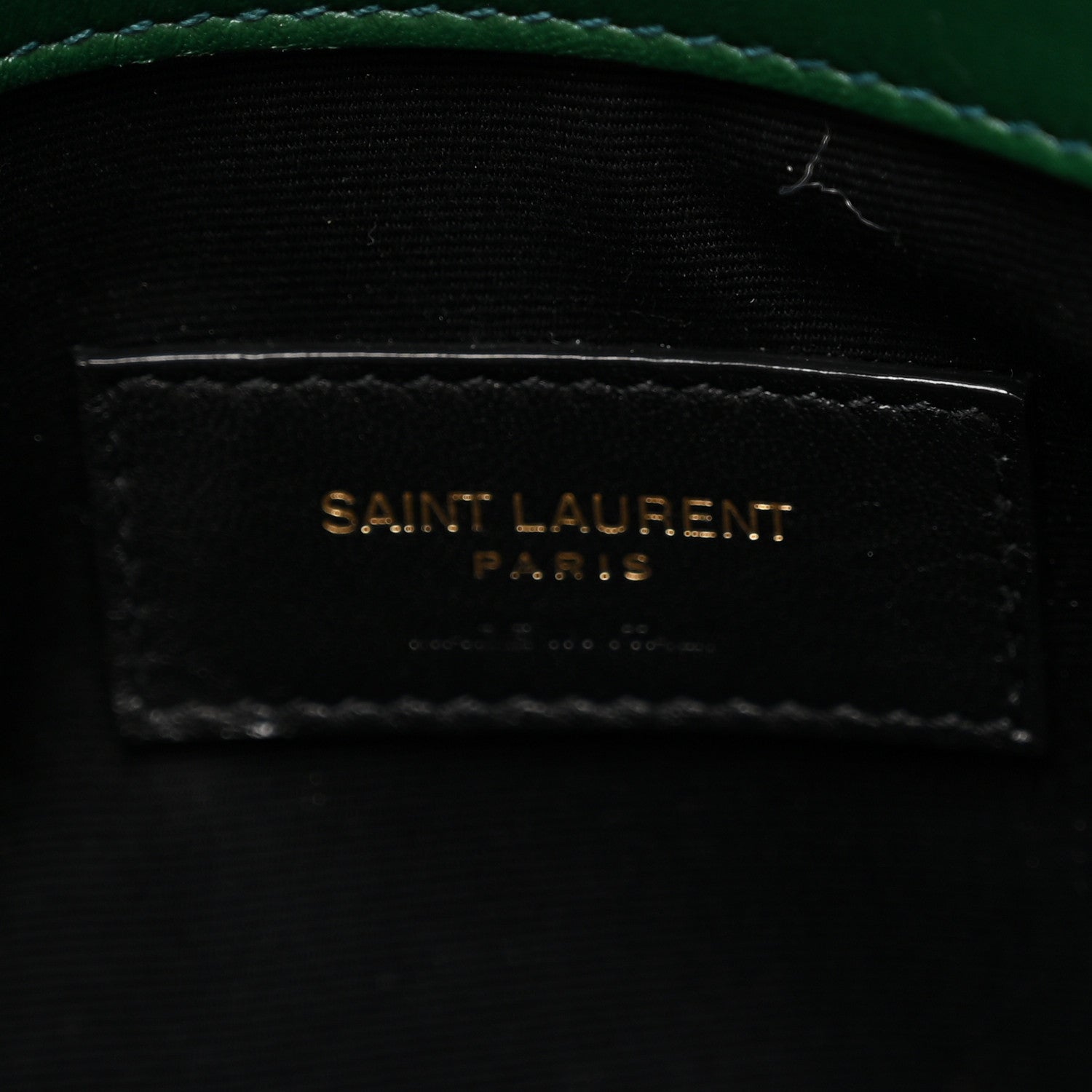 Saint Laurent Ayers Uptown Monogram Pouch Verte Praire 6 of 7