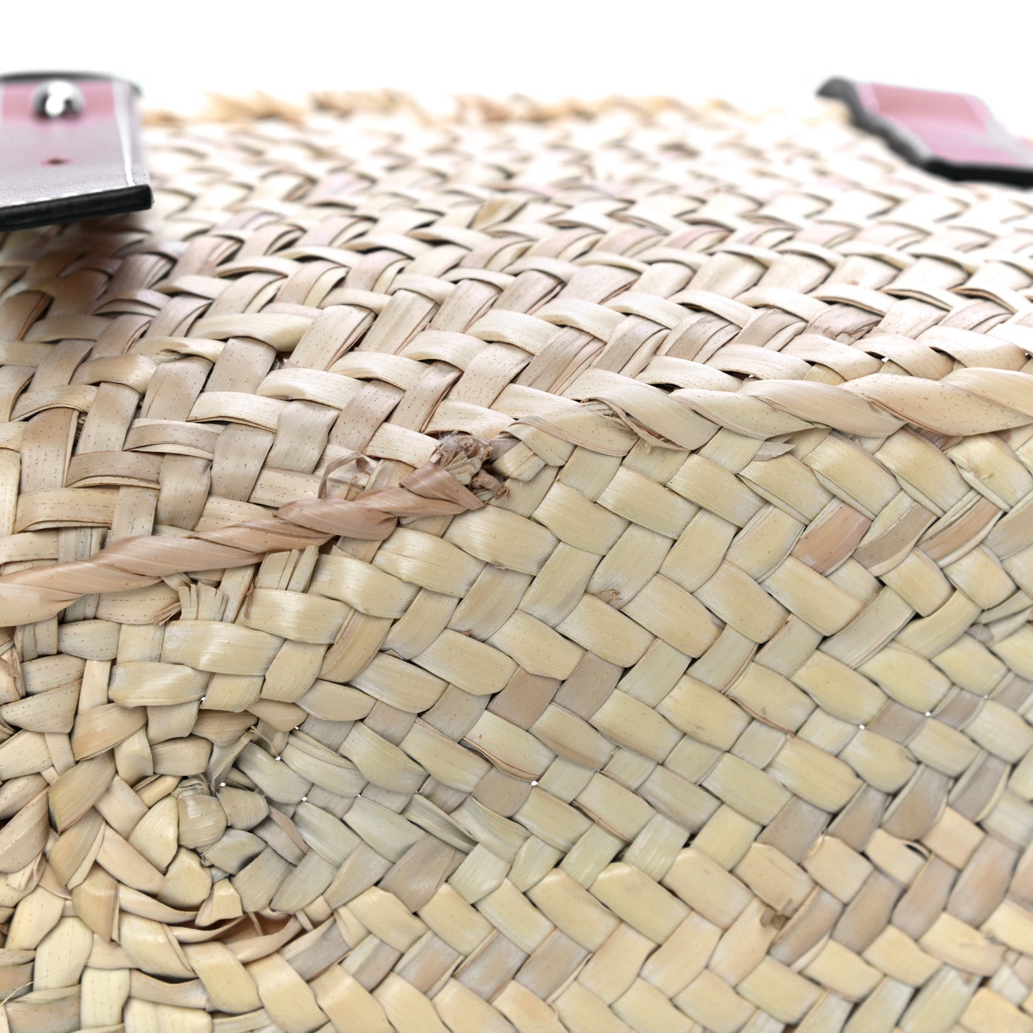 Loewe Raffia Small Basket Tote Bag Natural Orange 11 of 13