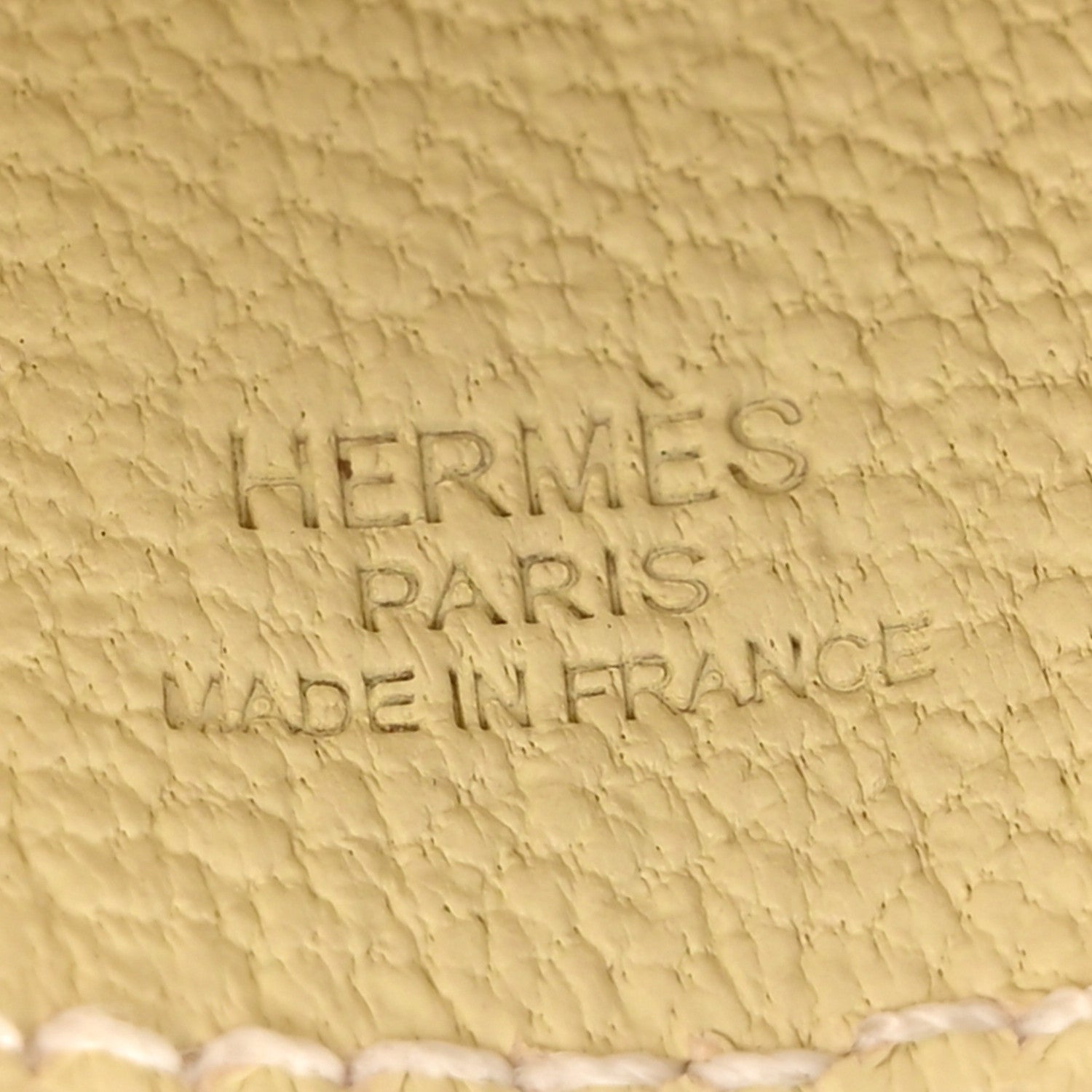 Hermes Milo Lambskin Grigri Rodeo Robeo Coeur Bag Charm PM Craie Jaune Milton Rouge Radieux 3 of 5
