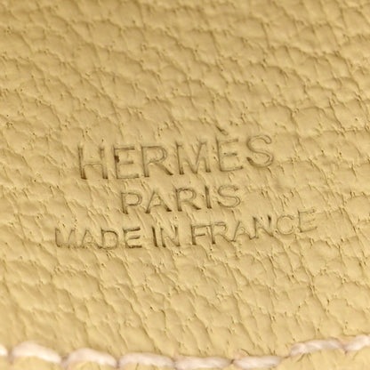 Hermes Milo Lambskin Grigri Rodeo Robeo Coeur Bag Charm PM Craie Jaune Milton Rouge Radieux 3 of 5