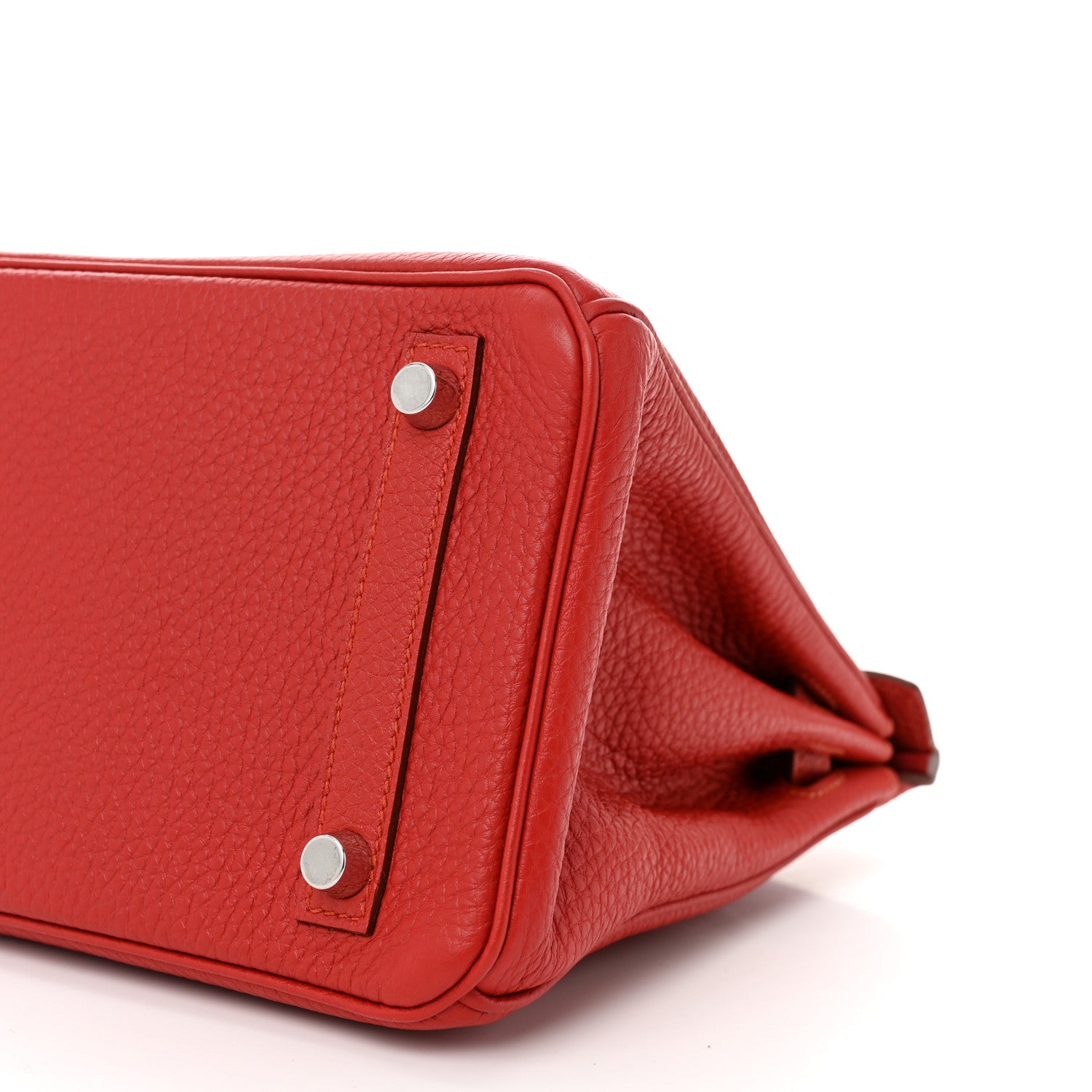 Hermes Togo Birkin 25 Rouge Garance 10 of 10