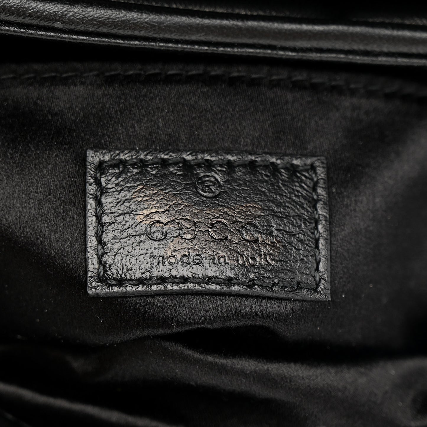 Nappa Vertical Matelasse Small Maxi Horsebit Chain Shoulder Bag Black