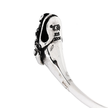 Chrome Hearts Sterling Silver Double Dog Cuff Bracelet 3 of 3