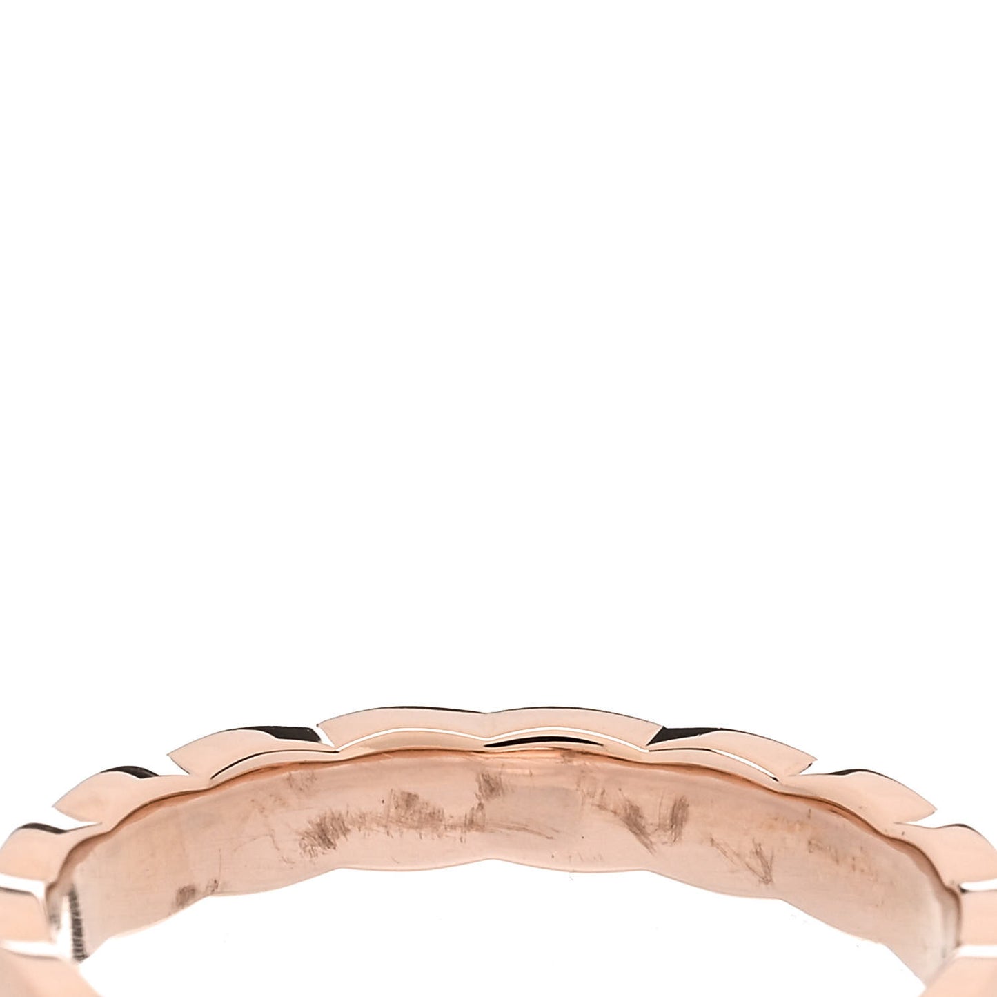 18K Beige Gold Mini Coco Crush Ring 53 6.25