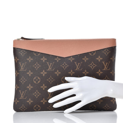Louis Vuitton Monogram Daily Pouch Peach 2 of 9