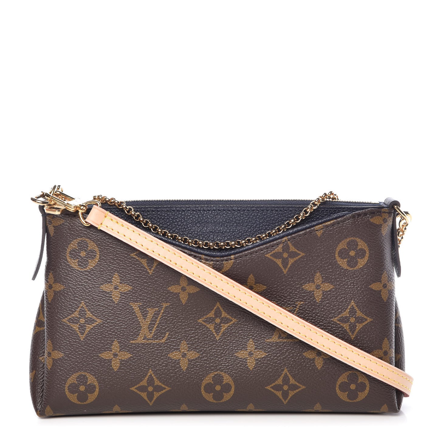 Monogram Pallas Clutch Blue Marine