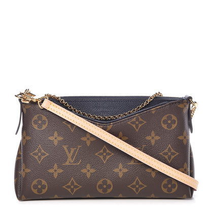Louis Vuitton Monogram Pallas Clutch Blue Marine 1 of 10