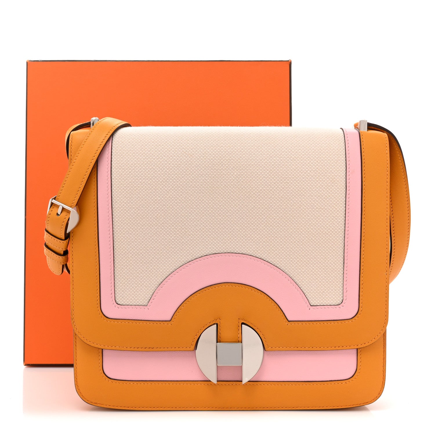 Hermes Toile Swift 2002 26 Moutarde 13 of 13