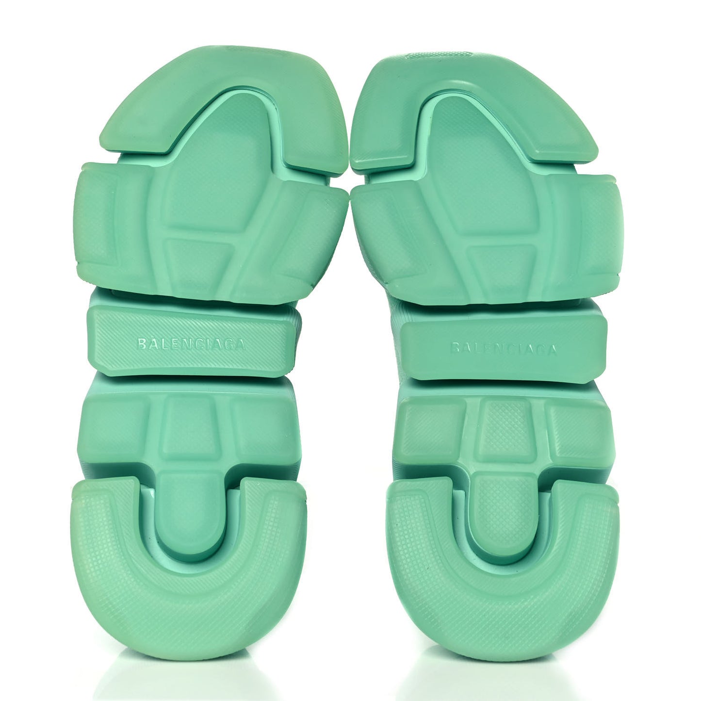 Technical 3D Recycled Knit Womens Speed 2.0 Transparent Sole Sneakers 41 Mint