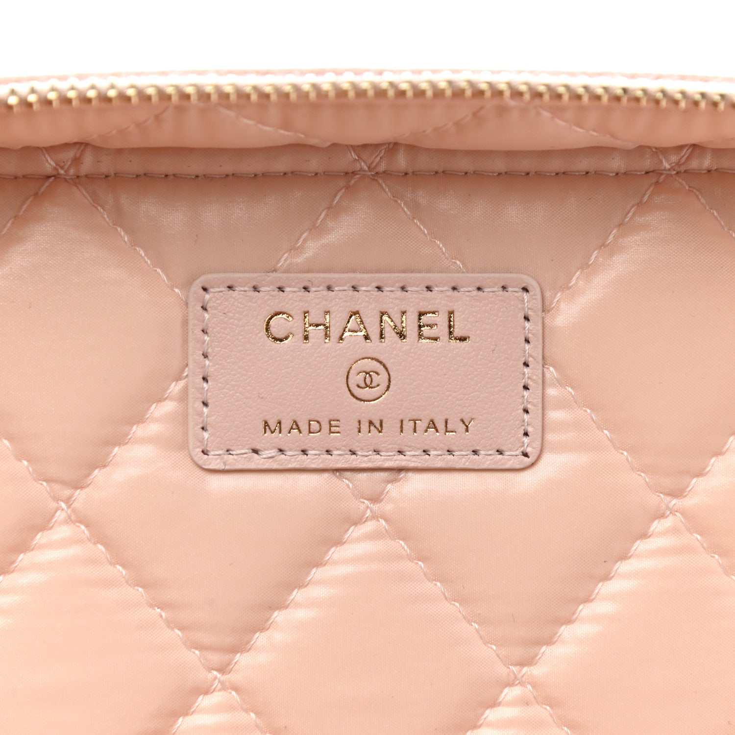Chanel Caviar Quilted Large Vanity Pouch Light Pink 6 of 7