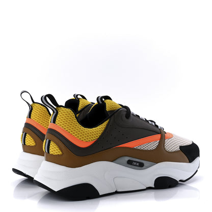 Christian Dior Technical Mesh Calfskin Mens B22 Sneakers 44 Multicolor 4 of 8