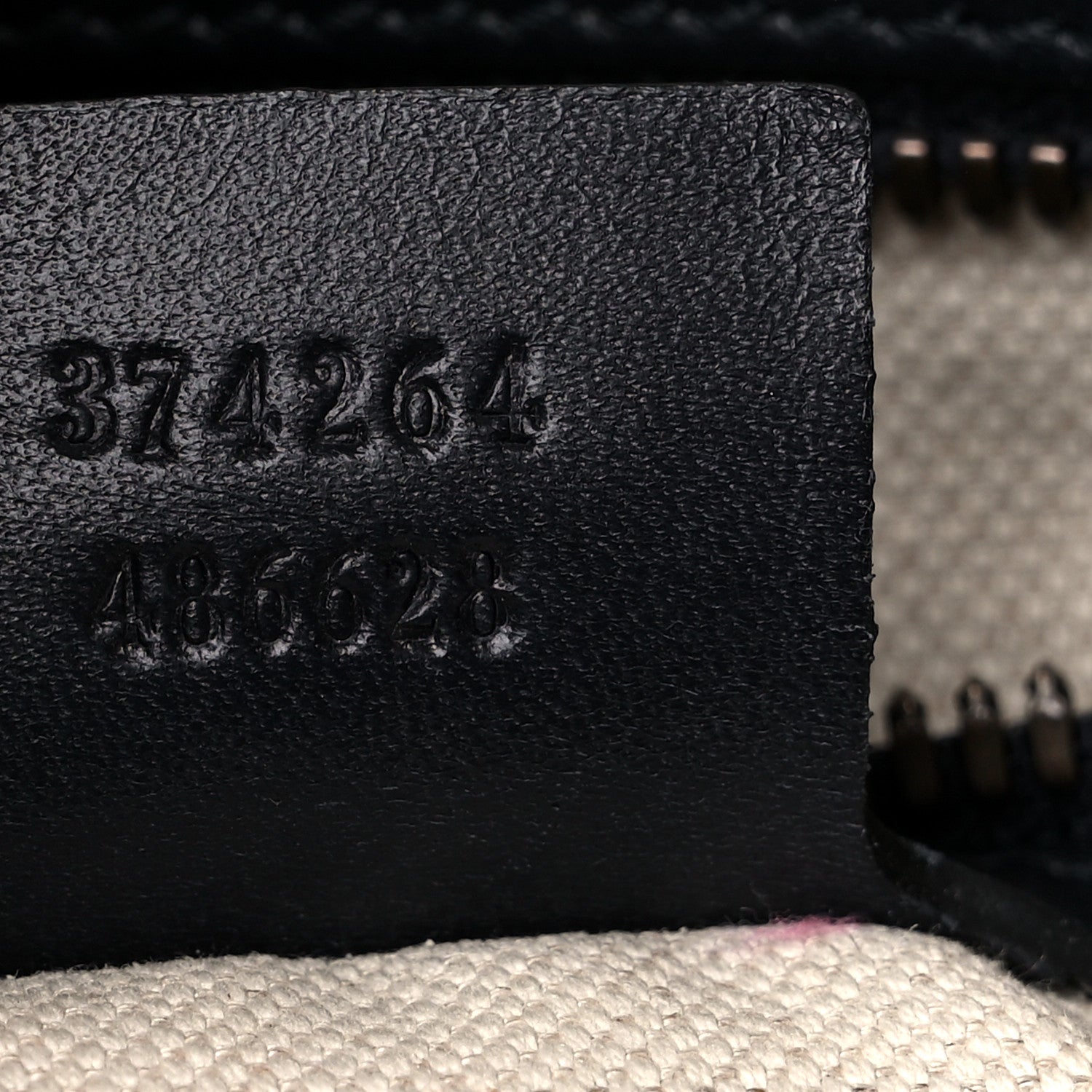 Gucci Cotton Canvas Stripe Logo Mens Tote White Black 7 of 17