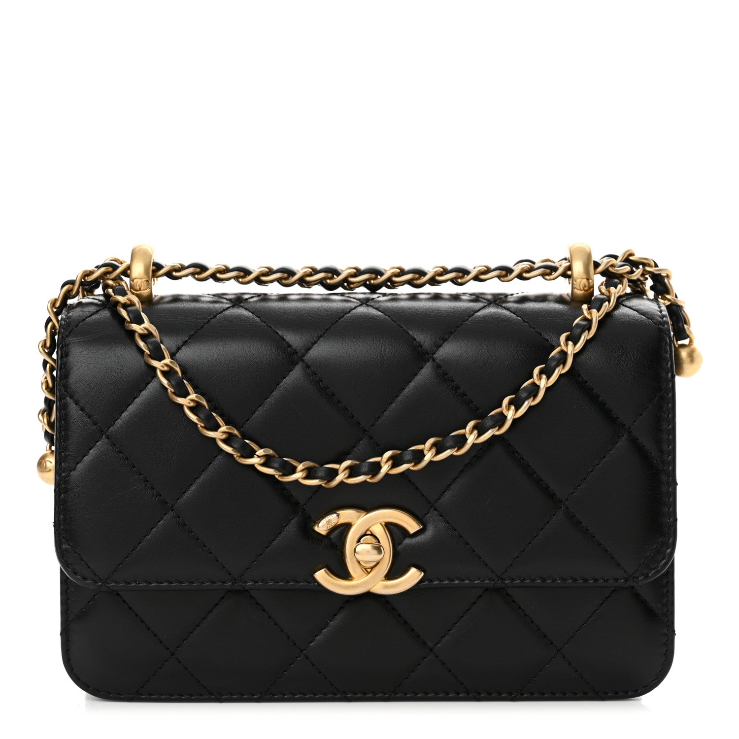 Chanel Calfskin Quilted Mini Perfect Fit Flap Black 1 of 13