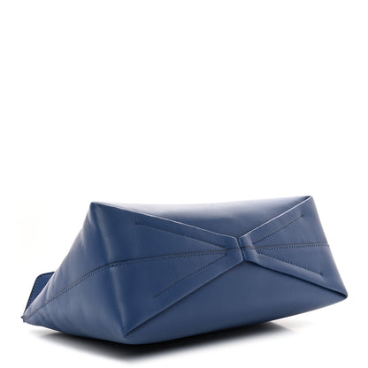 Alexander McQueen Nappa Skull Four Ring Clutch Blue 4 of 8