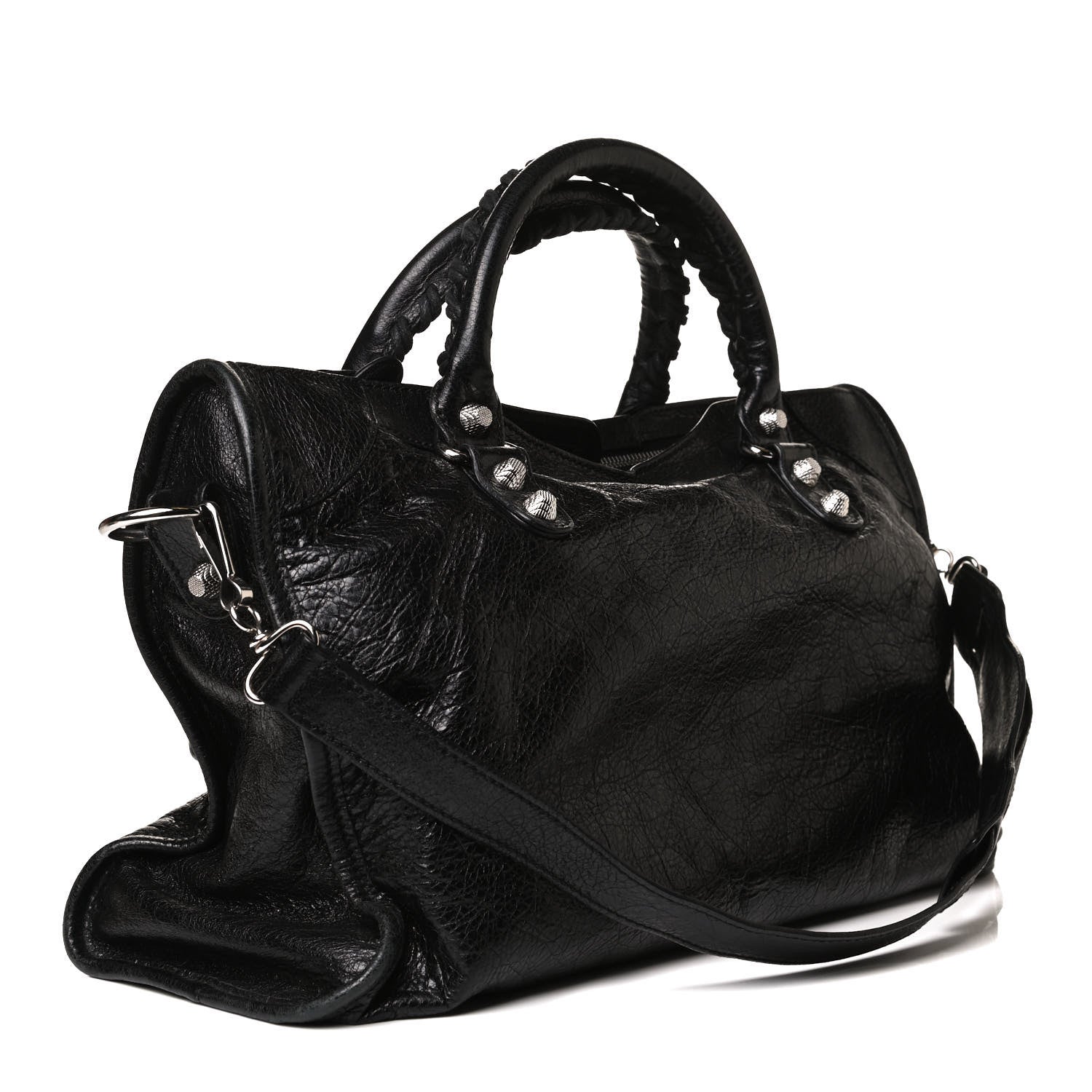 Balenciaga Agneau Giant 12 Silver Hardware City Black 2 of 12