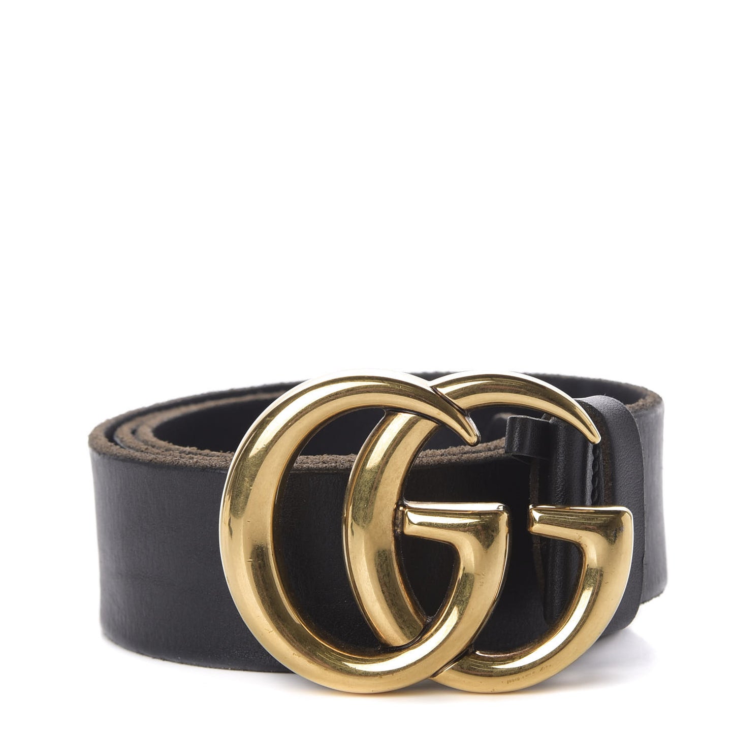Faded Calfskin Double G 40mm Belt 85 34 Black