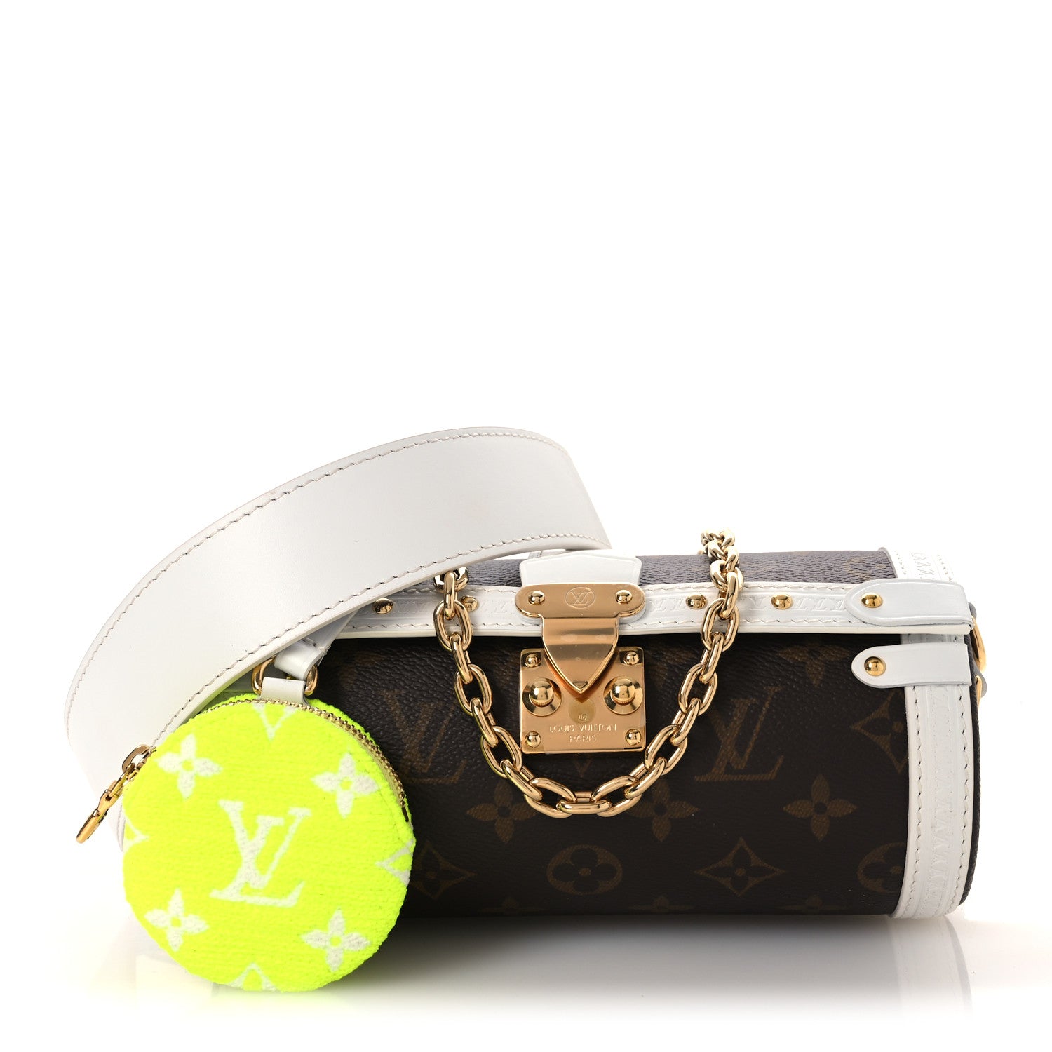 Louis Vuitton Monogram LV Match Papillon Trunk White 1827233