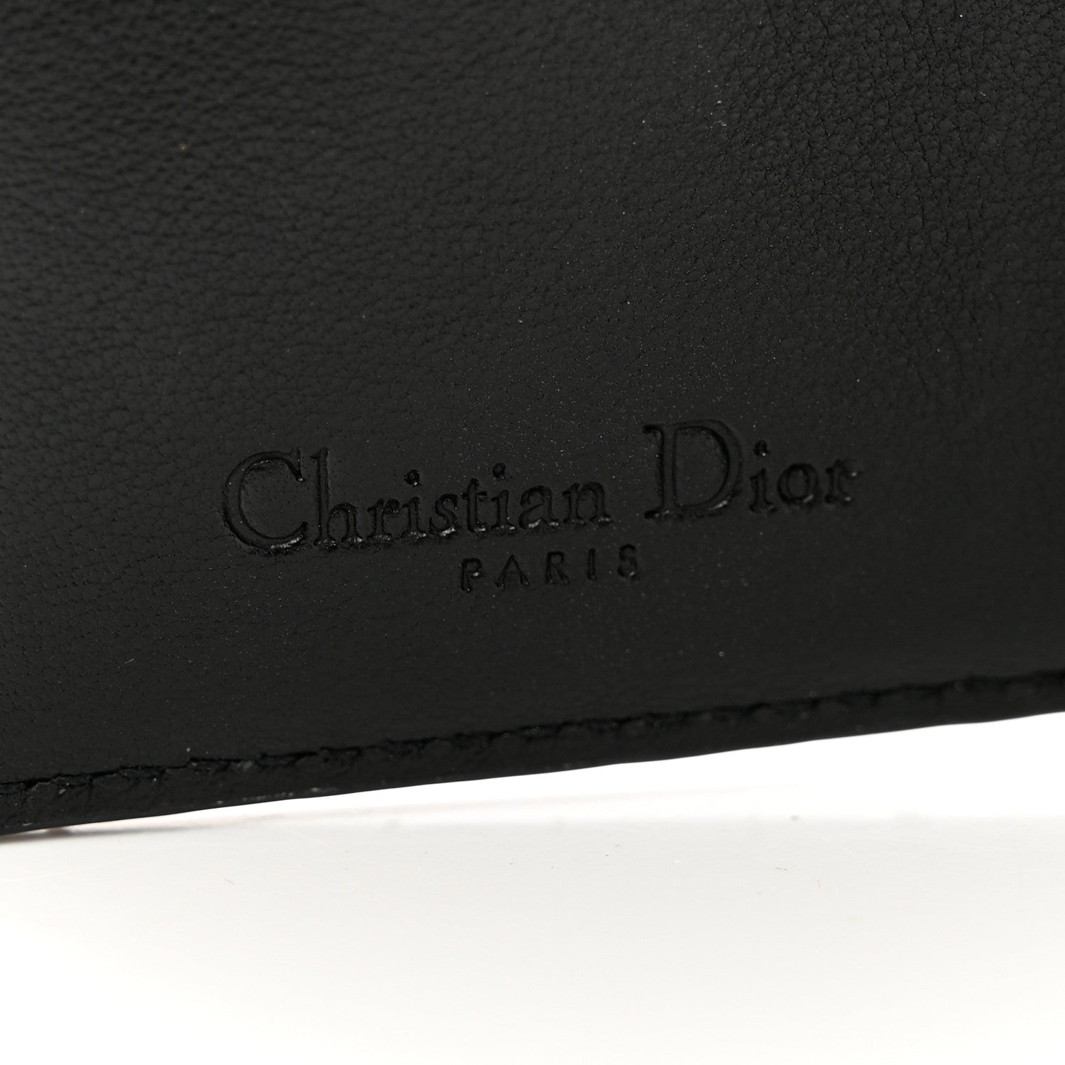 Christian Dior Patent Cannage Small Lady Dior Flap Card Holder Black 6 of 8