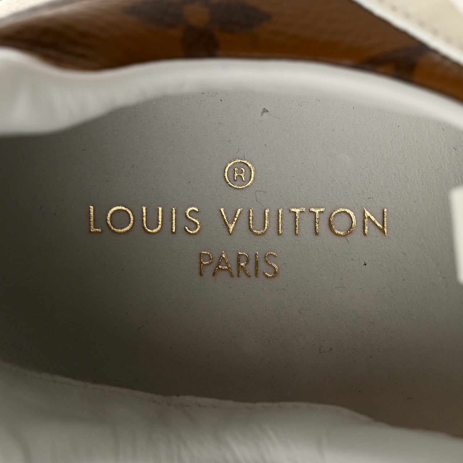 Louis Vuitton Calfskin Monogram Run Away Sneakers 36.5 White 8 of 8