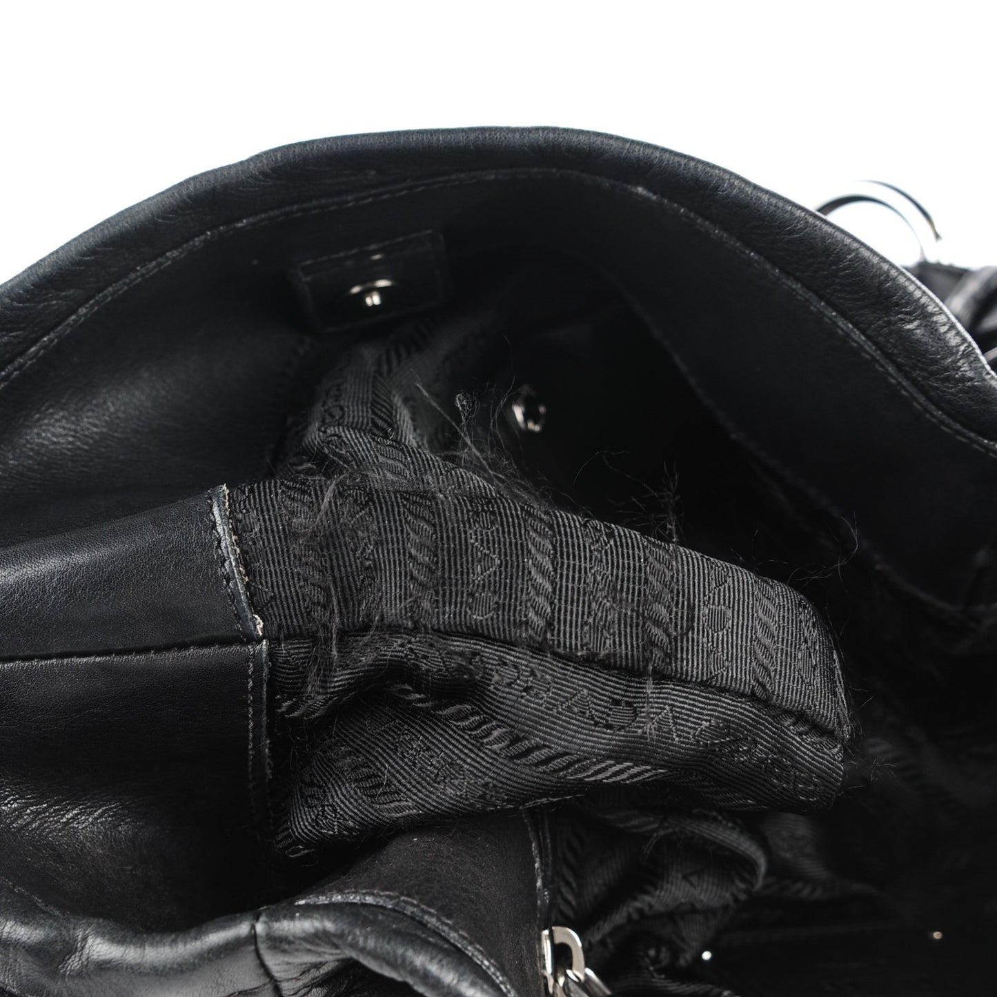 Soft Calf Two Pocket Hobo Nero Black