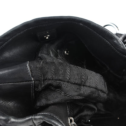 Prada Soft Calf Two Pocket Hobo Nero Black 11 of 11